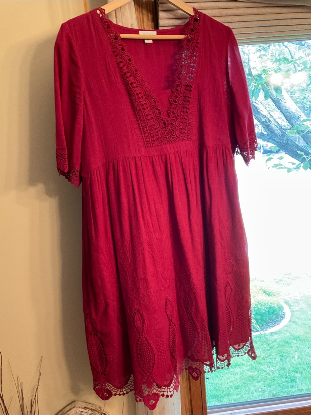 Sundance Dark Pink Dress Large
